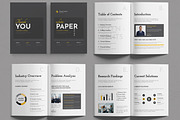 Elegant White Paper Brochure, a Brochure Template by MightyDesign (Thumbnail 2 of 6)