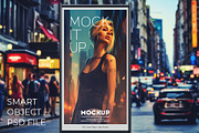 20 Street Poster and Banner Mockups, an Advertising Mockup by optimism (Thumbnail 17 of 21)