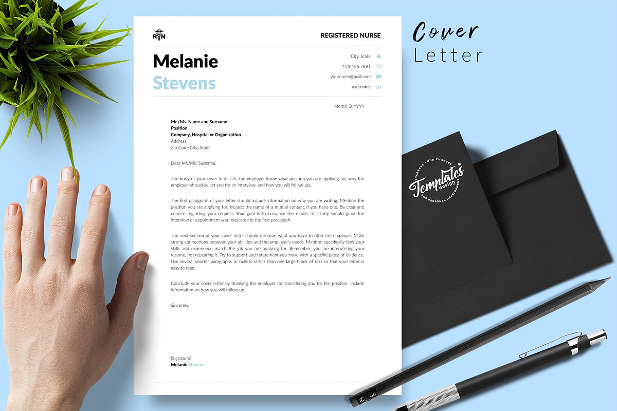 Nurse Resume Template / CV - Melanie, a Resume Template by Templates Design Co. (Photo 5 of 17)