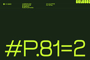 c-geo display typeface, a Sans Serif Font by Colosse Foundry (Thumbnail 4 of 6)