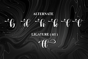 Black Pattern | Script Font, a Handwritten Font by Scratchones (Thumbnail 8 of 9)