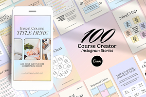 IRIS Course Creator Instagram Story, a Social Media Template by Creatif Foundry