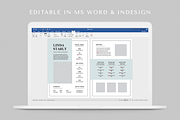 Media Kit | MS Word & Indesign, a Flyer Template by Leaflove (Thumbnail 4 of 4)