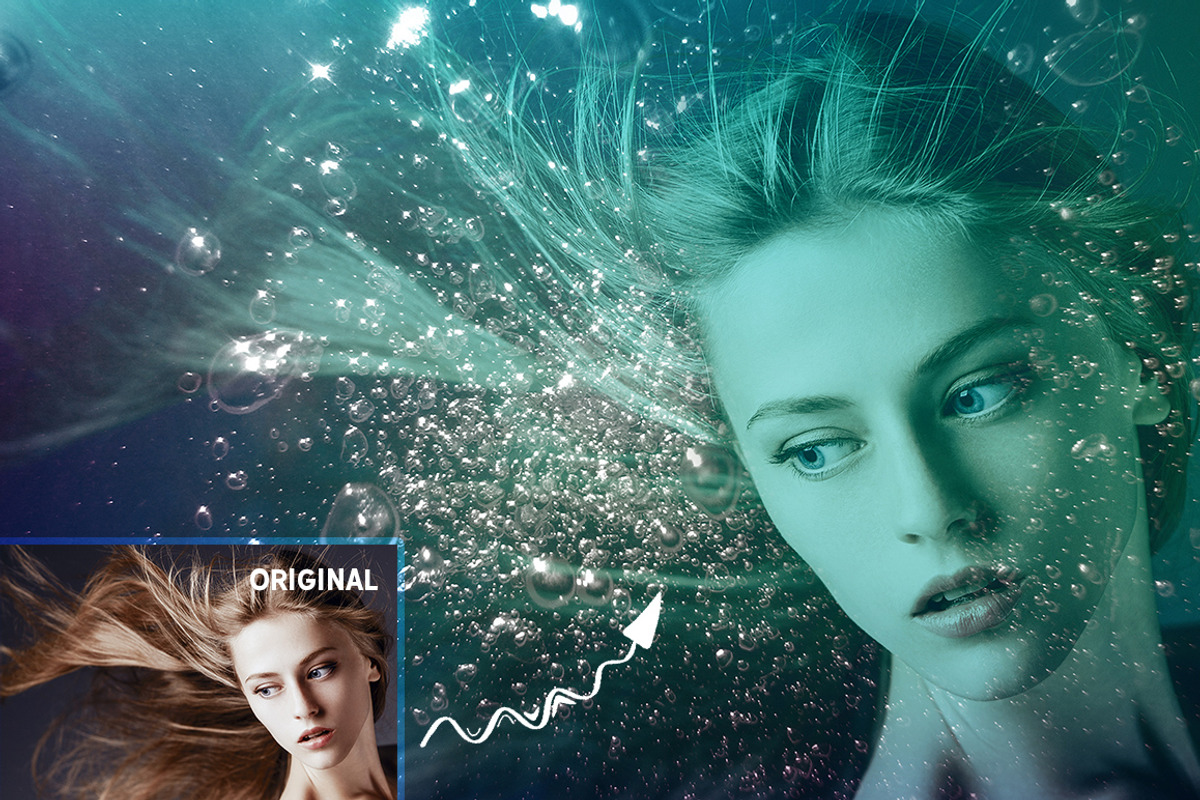 Underwater Photoshop Effect, a Plug-in Add-On by PhotoSpirit (Photo 3 of 6)