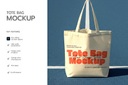 Cotton Tote Bag Mockup, a Product Mockup by graphypix (Thumbnail 2 of 4)