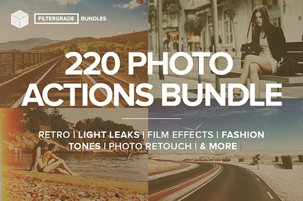 FilterGrade - 220 Actions Bundle