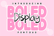 Boled Display - Playful Font Duo, a Handwritten Font by KiddoGlyphs Studio (Thumbnail 1 of 5)