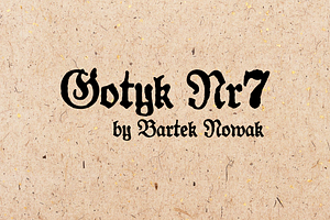 Gotyk Nr7