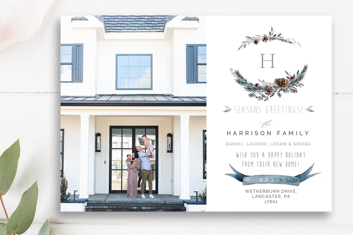 New Home Announcement, a Card Template by By Stephanie Design (Photo 5 of 5)