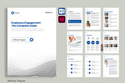 White Paper | MS Word & Indesign, a Brochure Template by azadcsstune (Thumbnail 1 of 15)
