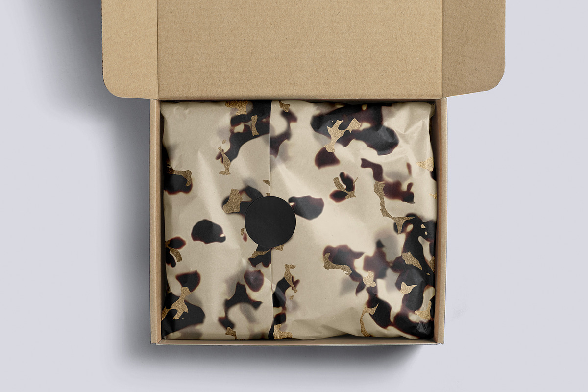 Ivory Tortoiseshell Gold Pattern, a Pattern Graphic by Leysa Flores (Photo 8 of 9)