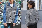 Monochrome Western Aztec Tribal, a Pattern Graphic by PPEthnicDecorPattern (Thumbnail 7 of 10)