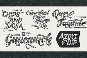 Black Script -12 Fonts Extras Pack