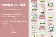 Digital Product Pinterest Templates, a Social Media Template by The Chaos Project (Thumbnail 2 of 10)