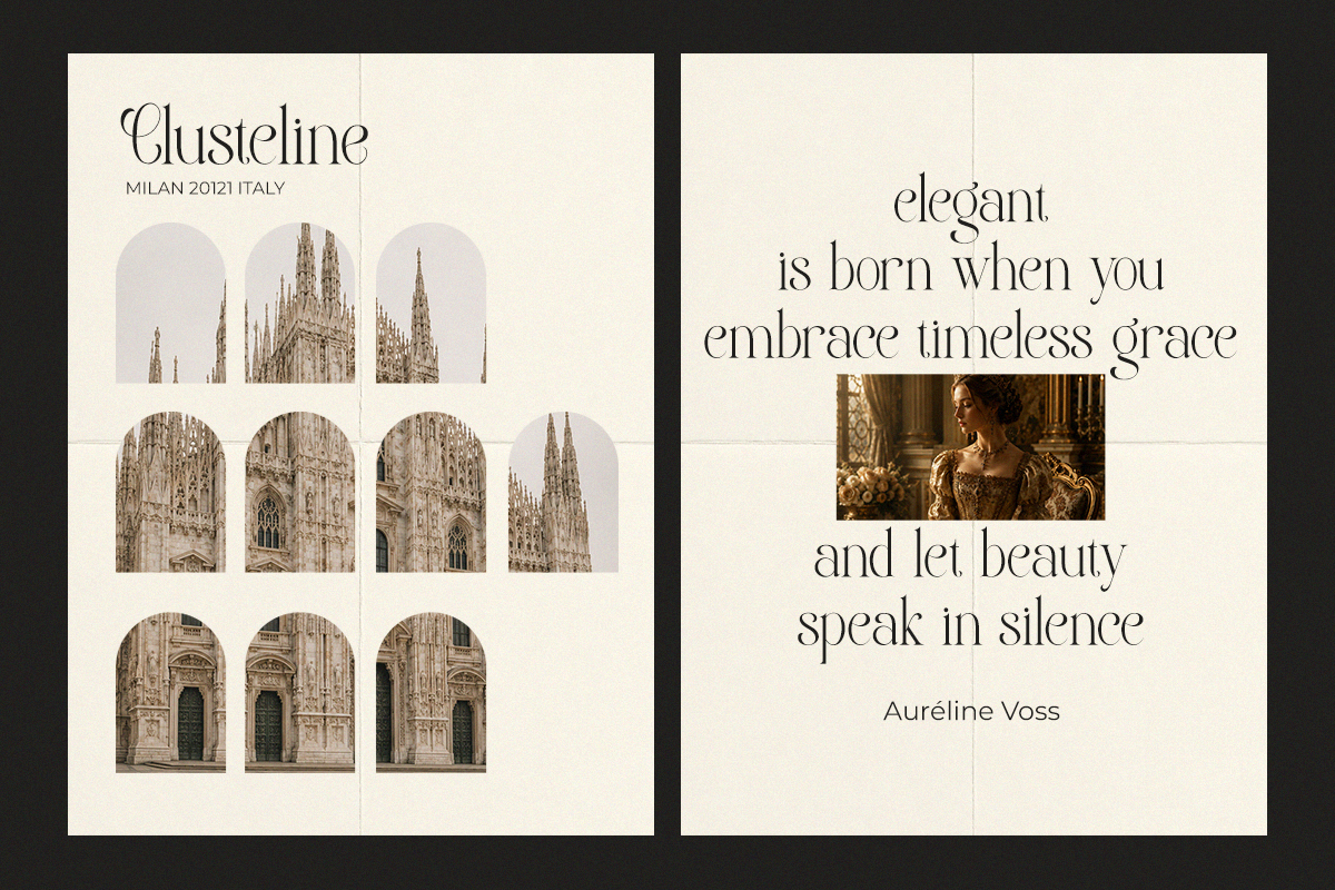 Elegant Serif Font - Clustery Royals, a Serif Font by Font Liner (Photo 8 of 10)