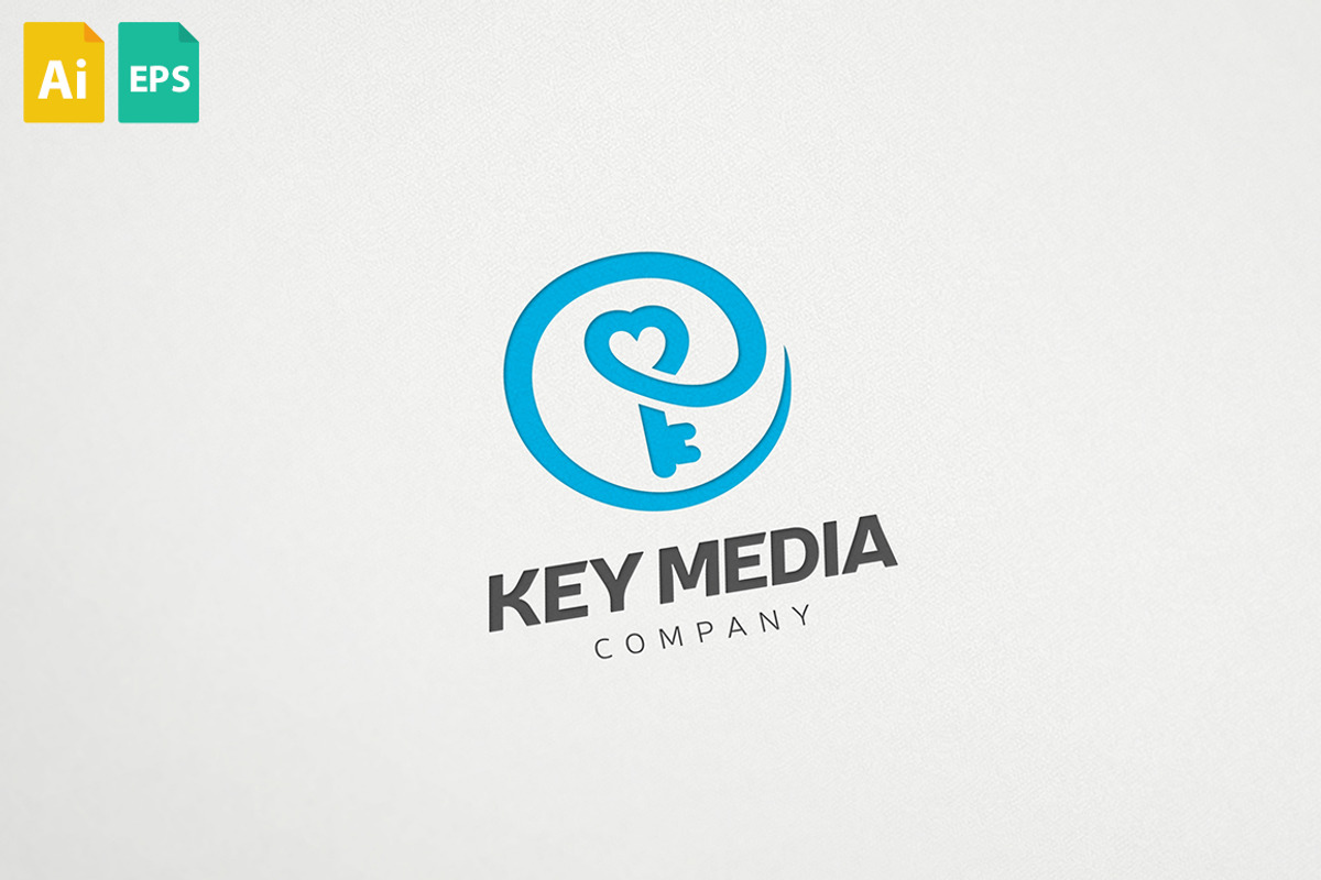 Key Media Logo, a Branding & Logo Template by Schneider Design Store (Photo 1 of 2)