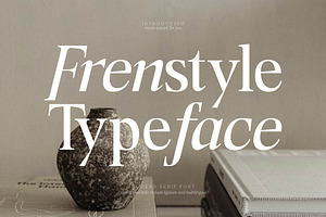 Frenstyle Modern Serif Font