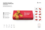 Gift Box Mockup Template Set, a Packaging Mockup by DesignRushMarket (Thumbnail 1 of 11)
