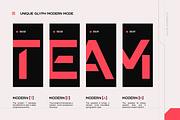 GC Tenwork - Modern Tech Sans, a Sans Serif Font by Glyphonic (Thumbnail 4 of 15)