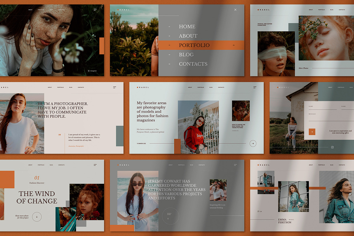 Orabel Web UI Kit, a Websites & App Template by Creatoly (Photo 5 of 8)
