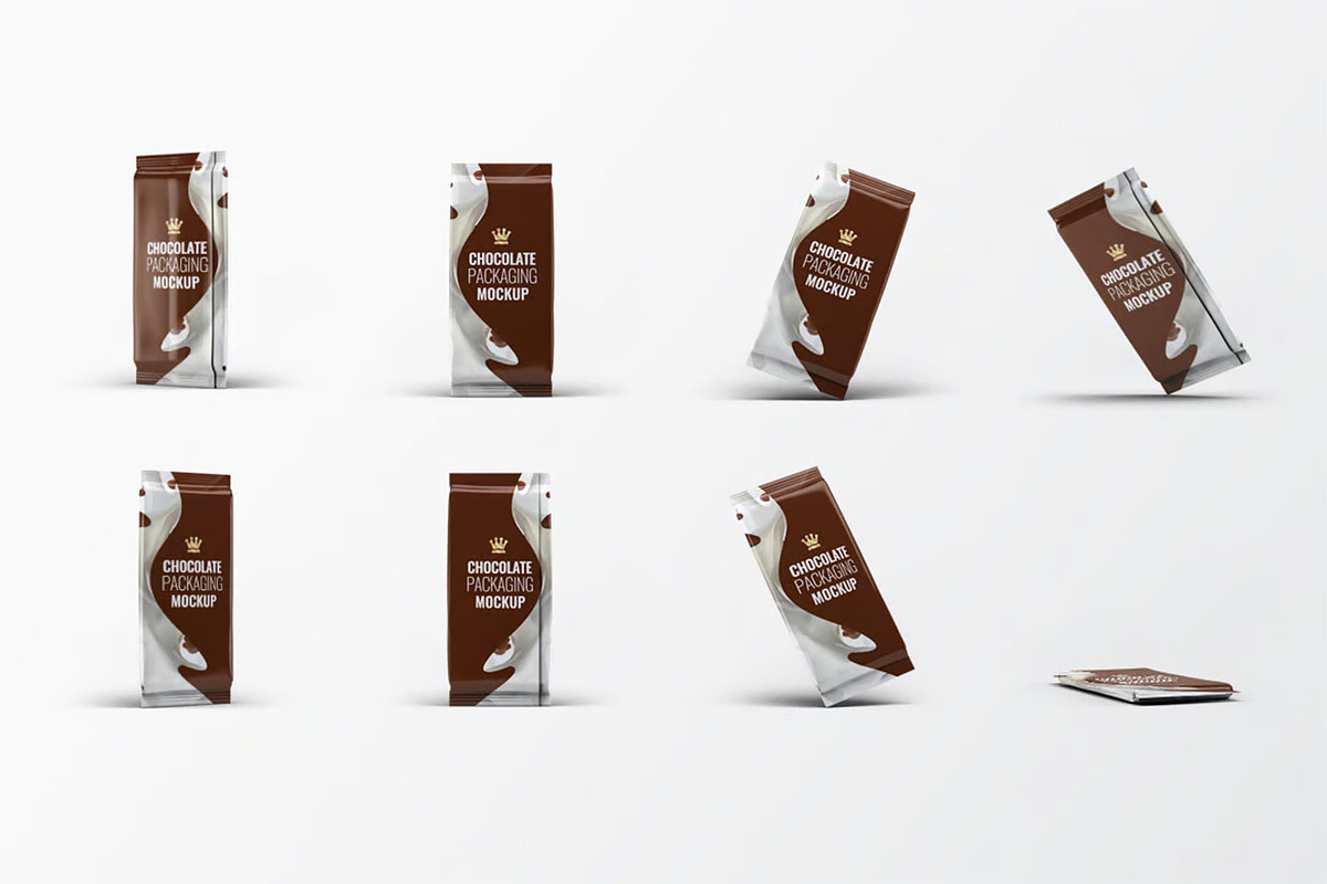 Chocolate Packaging Mock-Up, a Packaging Mockup by Se٧enStudio (Photo 1 of 5)
