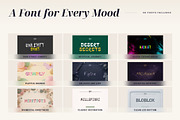 Decorative Fonts Bundle II 36 in 1, a Handwritten Font by Graphic Spirit (Thumbnail 3 of 8)