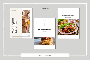 Canva Recipe Book / Cookbook