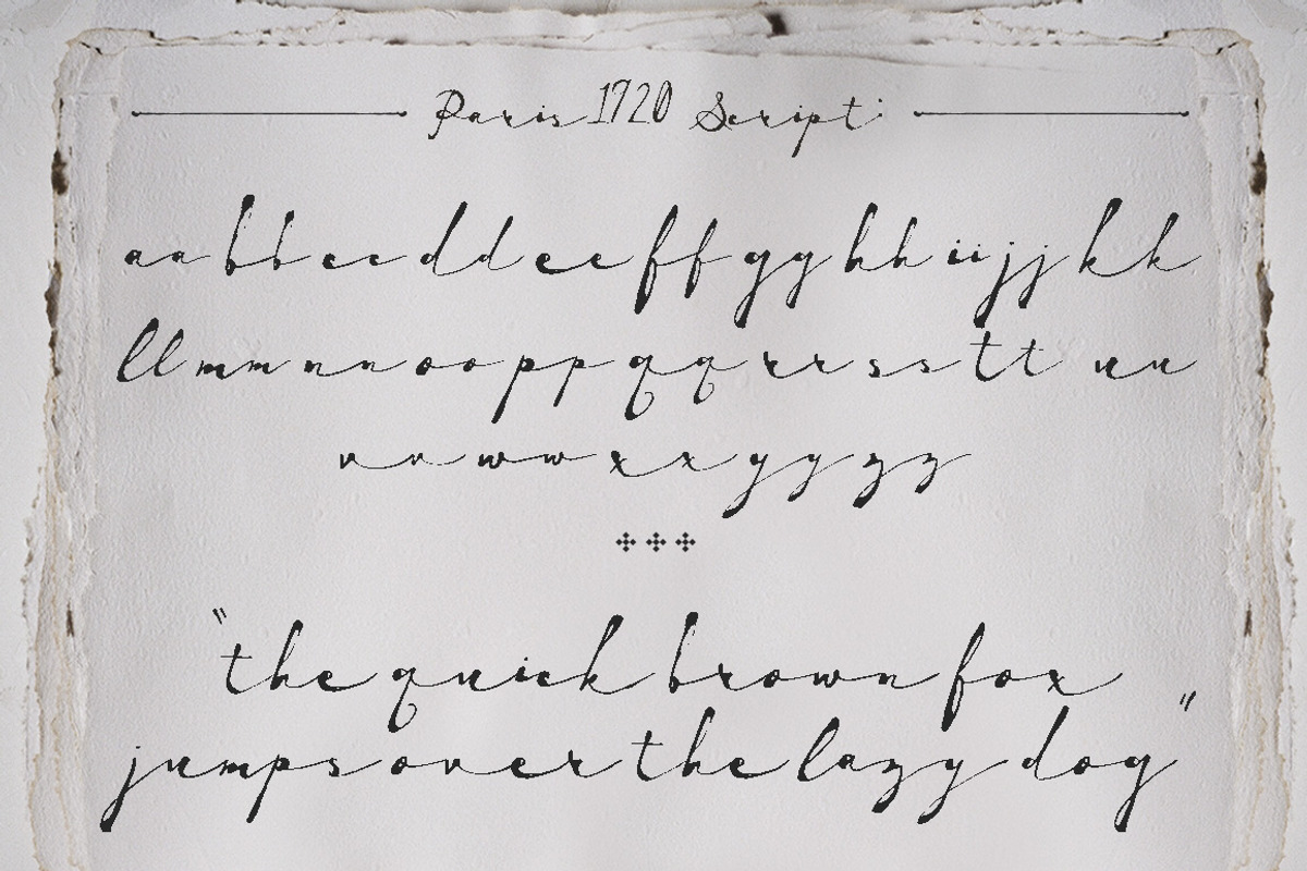 Paris 1920 Script & Sans, a Script Font by BlueRobinDesignShop (Photo 10 of 10)
