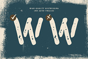 Salam97 Stencil, a Font by Megflags (Thumbnail 3 of 10)