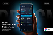 Smart Privacy & VPN App UI Kit, an UI Kit Template by Pitchlook.Studio (Thumbnail 1 of 4)