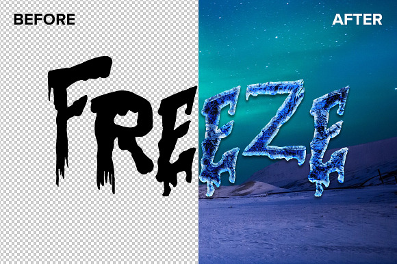 Ice Layer Styles For Photoshop preview 6