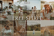 50+ Boho Lightroom Preset Bundle, a Preset Add-On by TheWayfarerShoppe (Thumbnail 8 of 9)
