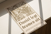 CS Whale Drawn, a Blackletter Font by Craft Supply Co. (Thumbnail 7 of 8)