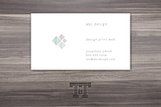 Abstract Business Card, a Business Card Template by Twilight & Twine (Thumbnail 2 of 3)
