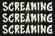 Ucrizzo Dripping Display Brush Font, a Handwritten Font by Maulana Creative (Thumbnail 6 of 7)