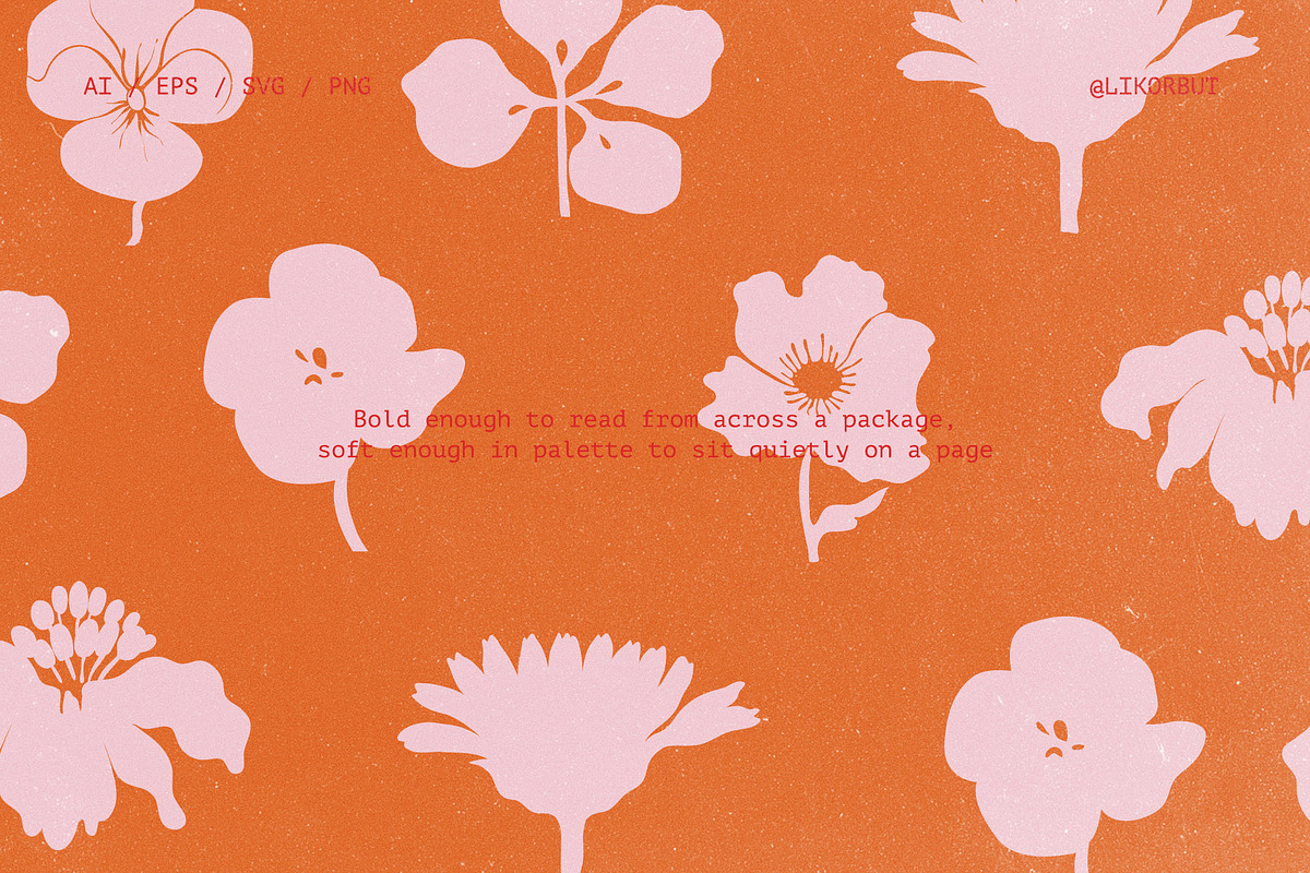 Decorative Botanica 75 Floral Motifs, a Decorative Illustration by likorbut (Photo 8 of 9)