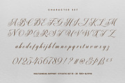 Quadrian - Elegant Script, a Script Font by Arterfak Project (Thumbnail 11 of 13)