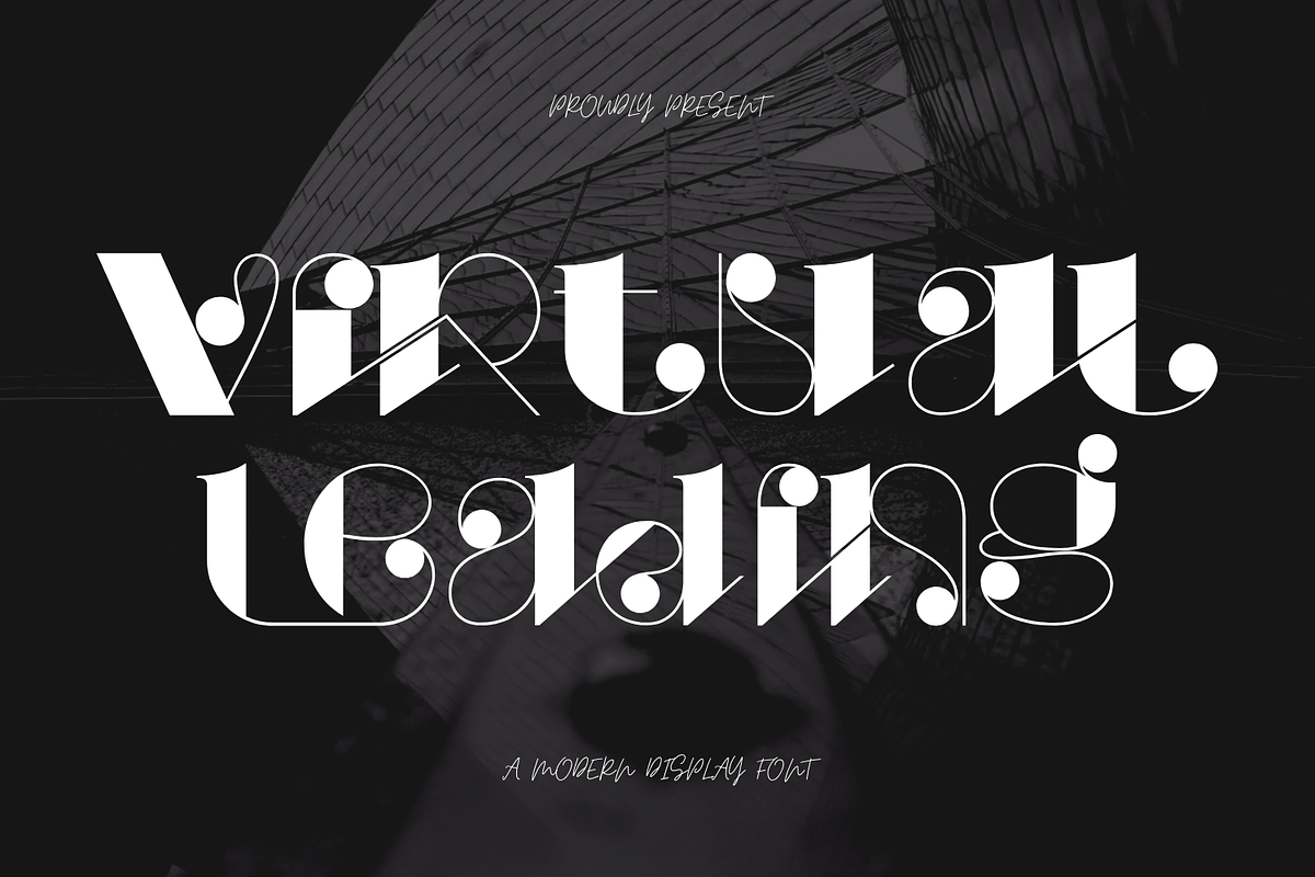 Virtual Leading Font, a Serif Font by 177Studio (Photo 1 of 8)