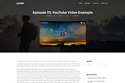 Gumbo - Podcast, Music & Vlog Theme, a WordPress Template by SecondLineThemes (Thumbnail 2 of 6)