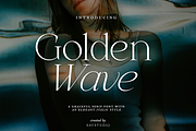 Golden Wave - Elegant Font, a Font by Say Studio (Thumbnail 1 of 12)