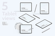 Responsive Multi Devices Mockup Kit, a Product Mockup by mocko (Thumbnail 4 of 13)
