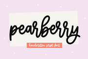 Pearberry | Handwritten Script Font, a Script Font by KA Designs (Thumbnail 1 of 10)