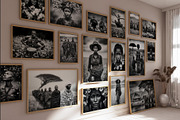 African in Spring Wall Art Set, a Decorative Illustration by PrintablesByFranklyn (Thumbnail 1 of 17)