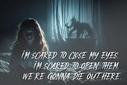 Death Rattle | Brush Horror Display, a Handwritten Font by Denustudios (Thumbnail 4 of 14)
