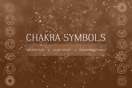 Chakra Vector Symbols