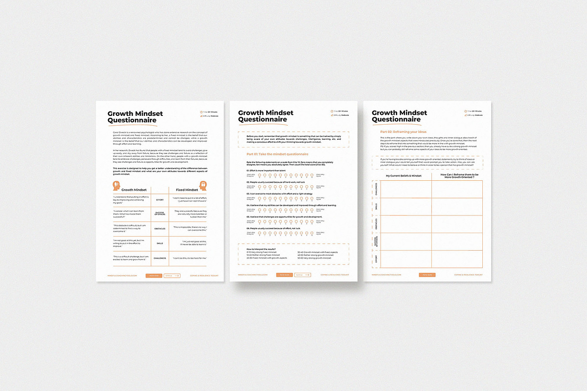 Coping and Resilience Toolkit, a Templates & Theme by AndrewPixel