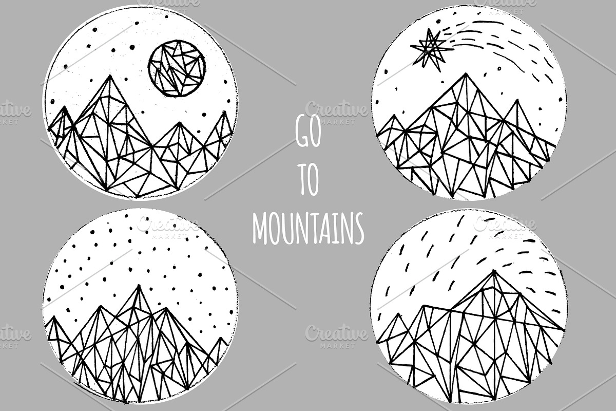 Call of mountains 25% discount!, an Object Graphic by CreativeJourney (Photo 3 of 4)