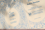 Rustic Whimsical Wedding Invitation, an Invitation Template by SabaIslam.Studio (Thumbnail 1 of 7)