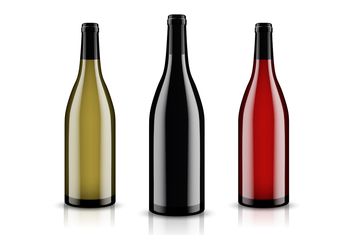 Wine bottle. Mock-up set., a Product Mockup by Nomber_86 (Photo 6 of 8)