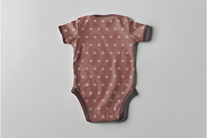 Baby Bodysuit Mockup, a Product Mockup by zippypixelstudio